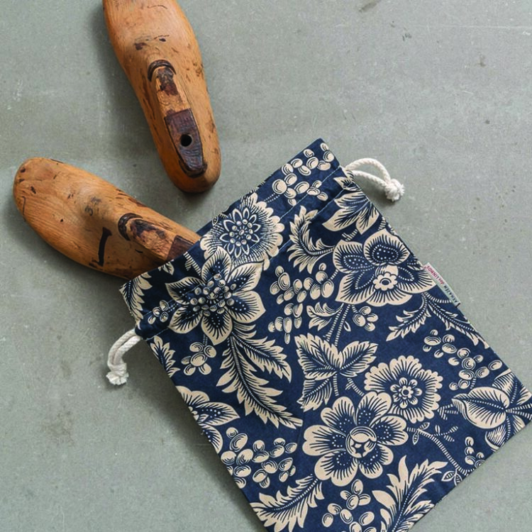 Saco para Sapatos - India Azul