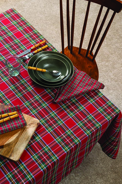 Toalha de mesa de natal escocês verde xadrez toalha de mesa retangular casa  pano de mesa foto de alta qualidade algodão toalha de mesa